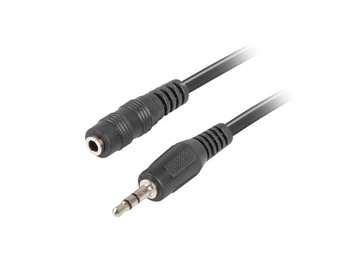 PRZEDŁUŻACZ AUDIO MINIJACK 3.5MM M/F 3 PIN 1.5M