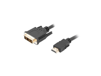 KABEL HDMI(M)->DVI-D M 18+1 1.8M CZARNY