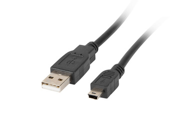 KABEL USB MINI>USB 2.0 1.8M CZARNY FERRYT CANON