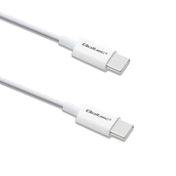 Qoltec kabel usb c usb c 60w qc 3.0 PD 1.5m