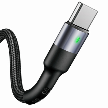 Kabel pleciony USB C 1m  3A Fast Charging USAMS