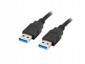 Kabel USB USB 3.0 Lanberg AM-AM 1,8m czarny