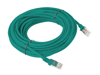 PATCHCORD KAT.5E FTP 10M ZIELONY LANBERG