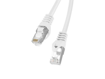 Patchcord Lanberg utp kat.5e 30m biały