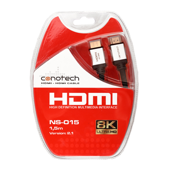 Certyfikowany kabel HDMI 8K 2.1 1,5m Ultra HD