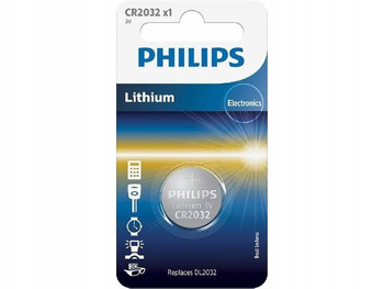 Bateria Philips CR2032 litowa 3V 1szt cr 2032