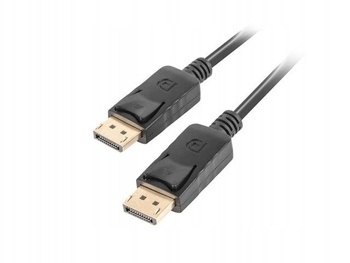 Kabel DisplayPort Lanberg M/M 3m 4K czarny