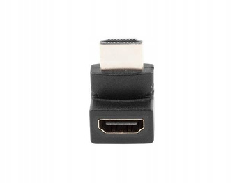 Adapter AD-0034-BK HDMI(M) - HDMI(F) kątowy góra