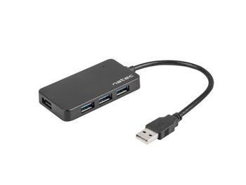 HUB USB 3.0 NATEC MOTH 4-PORTY CZARNY